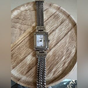 Brighton Tivoli Multi-strand Silver Adjustable Watch